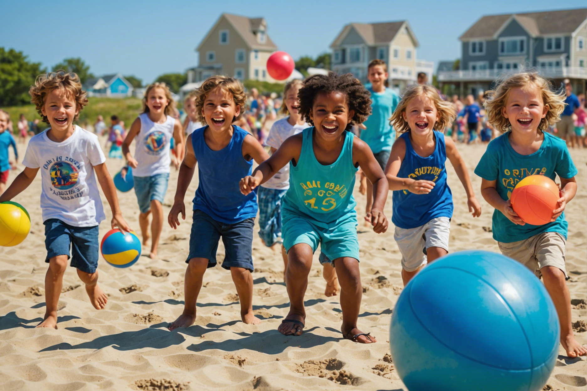 Пляжные игры и спорт для дошкольников: активные идеи для летних развлечений