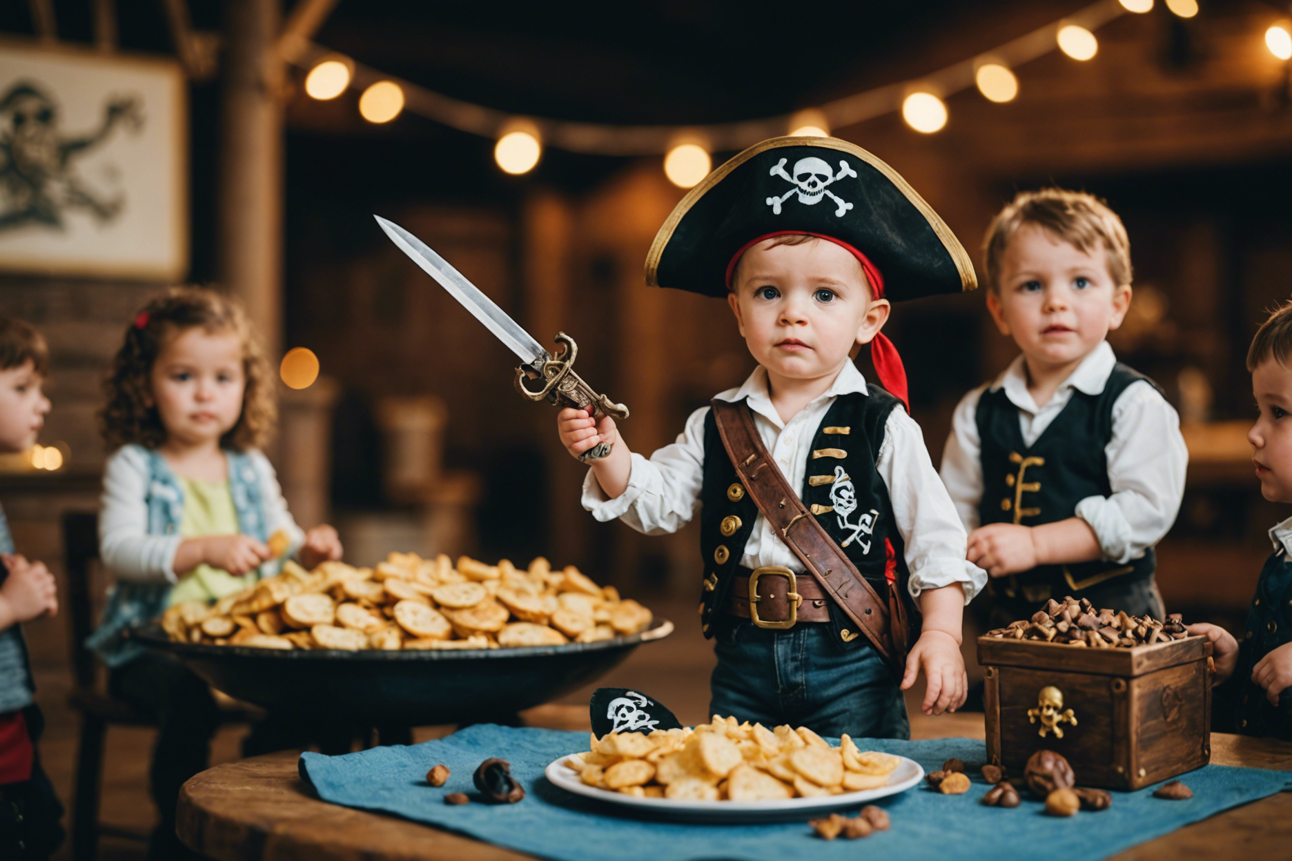 Пиратская вечеринка для дошкольников: идеи и сценарий