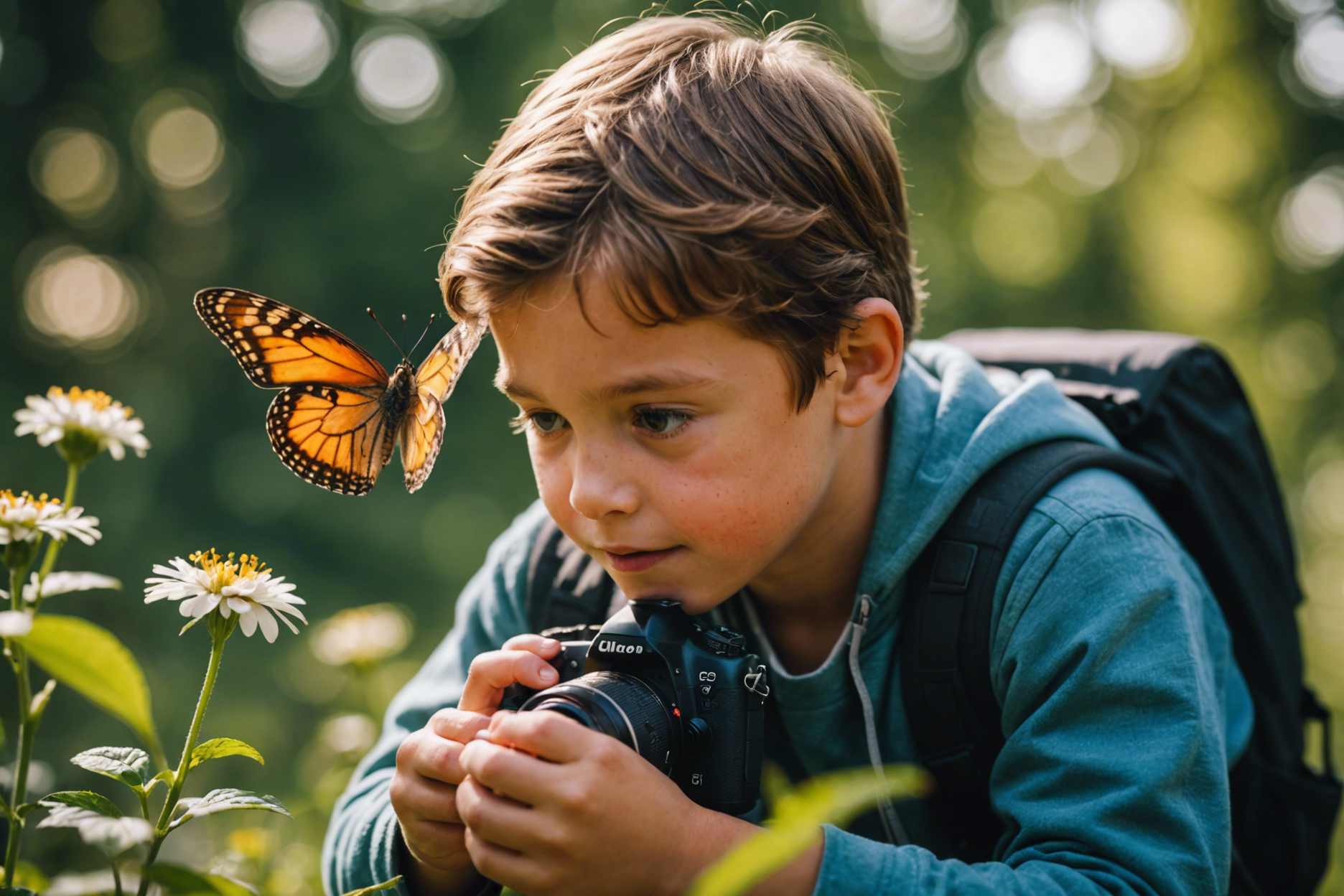 Веселая охота за бабочками: идеальное развлечение для детей дошкольного возраста