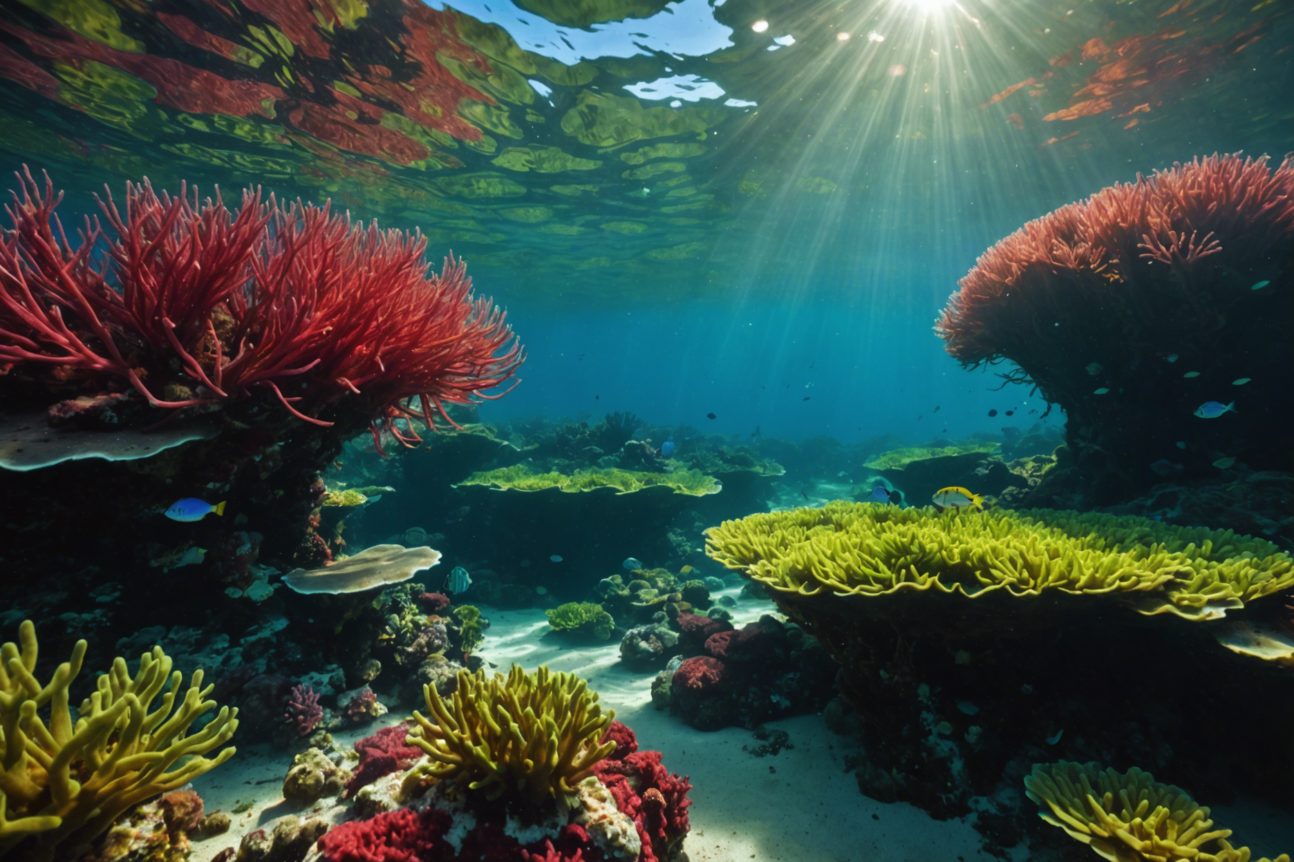 Секреты подводного мира: изучаем водоросли и рыб