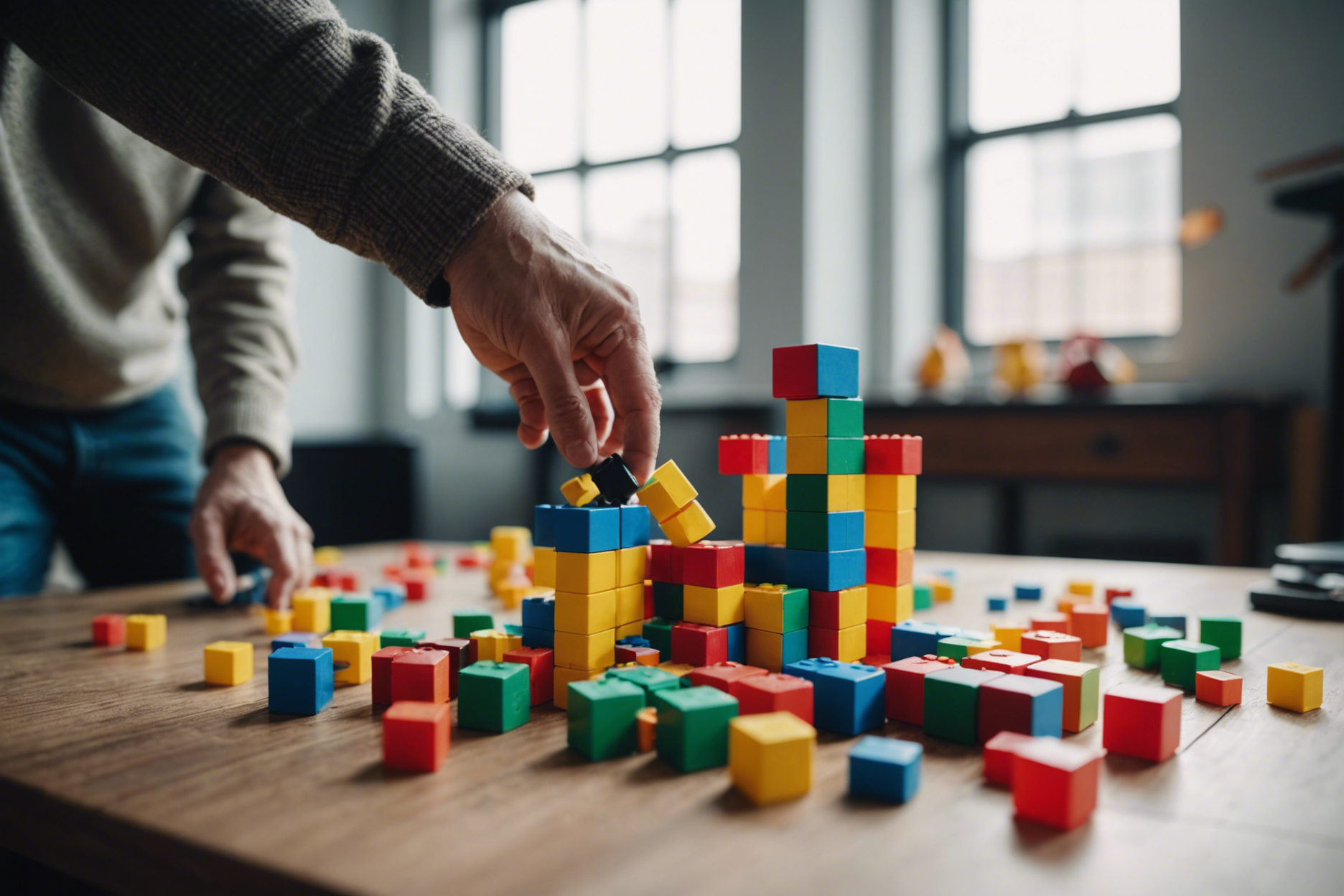 Игры с конструкторами и блоками для творческого строительства: развлечение и обучение ребенка